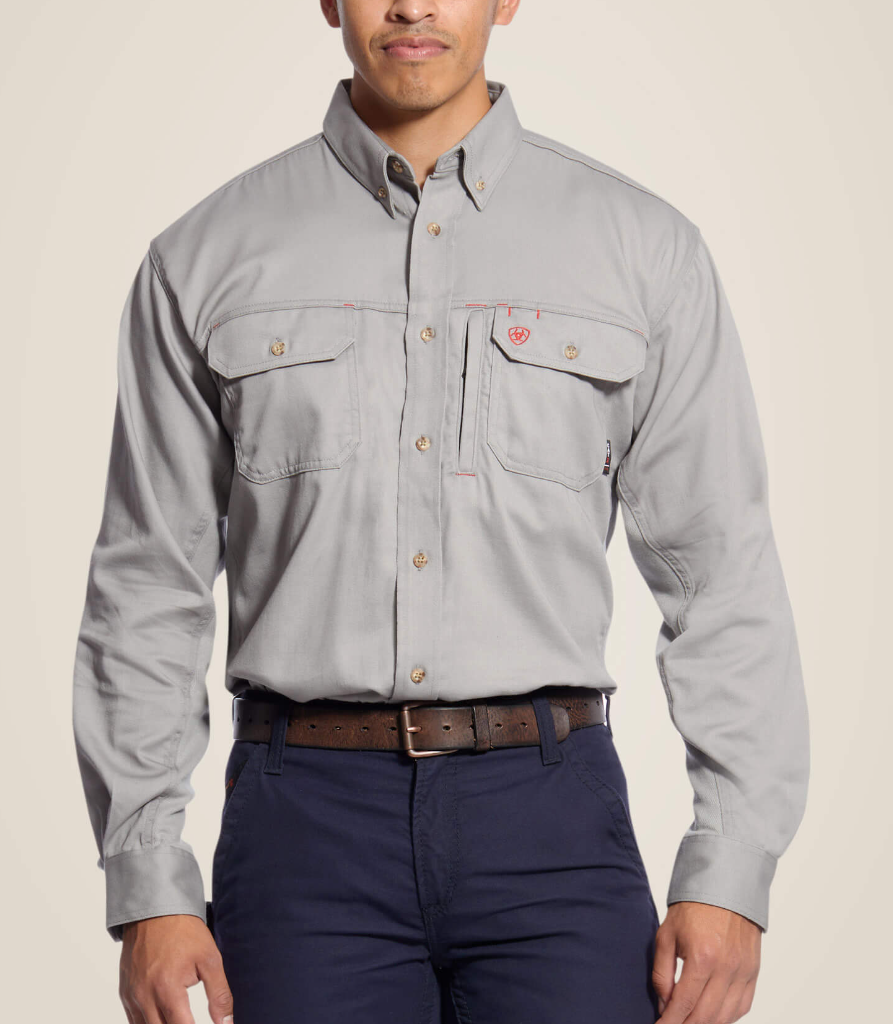 10019063-MNS FR VENT WORK SHIRT