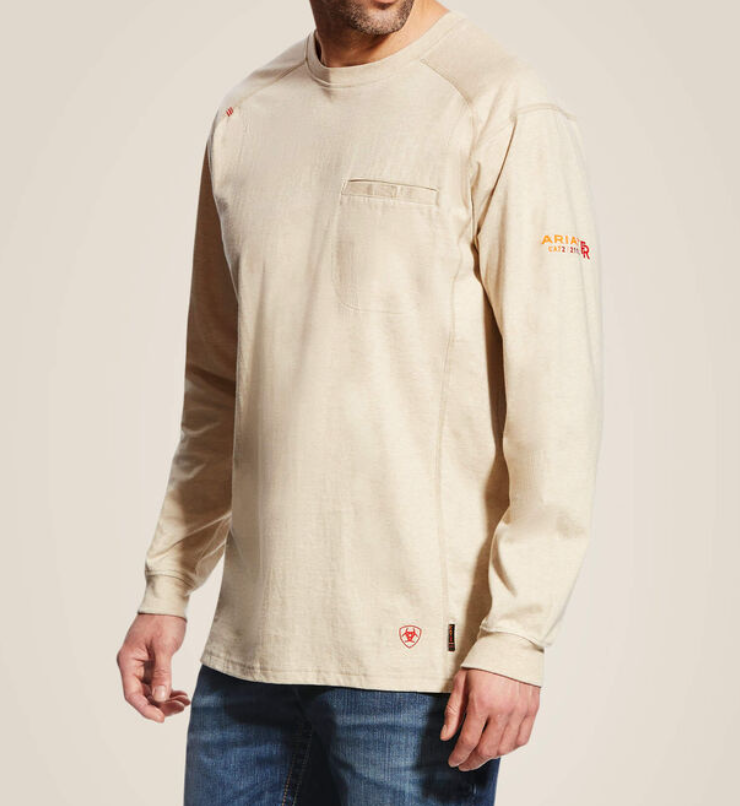 10022328-ARIAT AIR CREW FR SHIRT