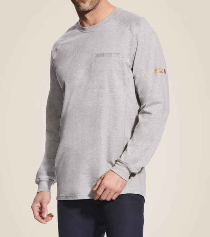 10022329-ARIAT AIR CREW FR SHIRT