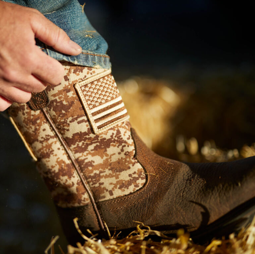 10023100-ARIAT WORKHOG PATRIOT WORK BOOT