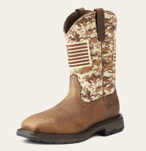 10023100-ARIAT WORKHOG PATRIOT WORK BOOT
