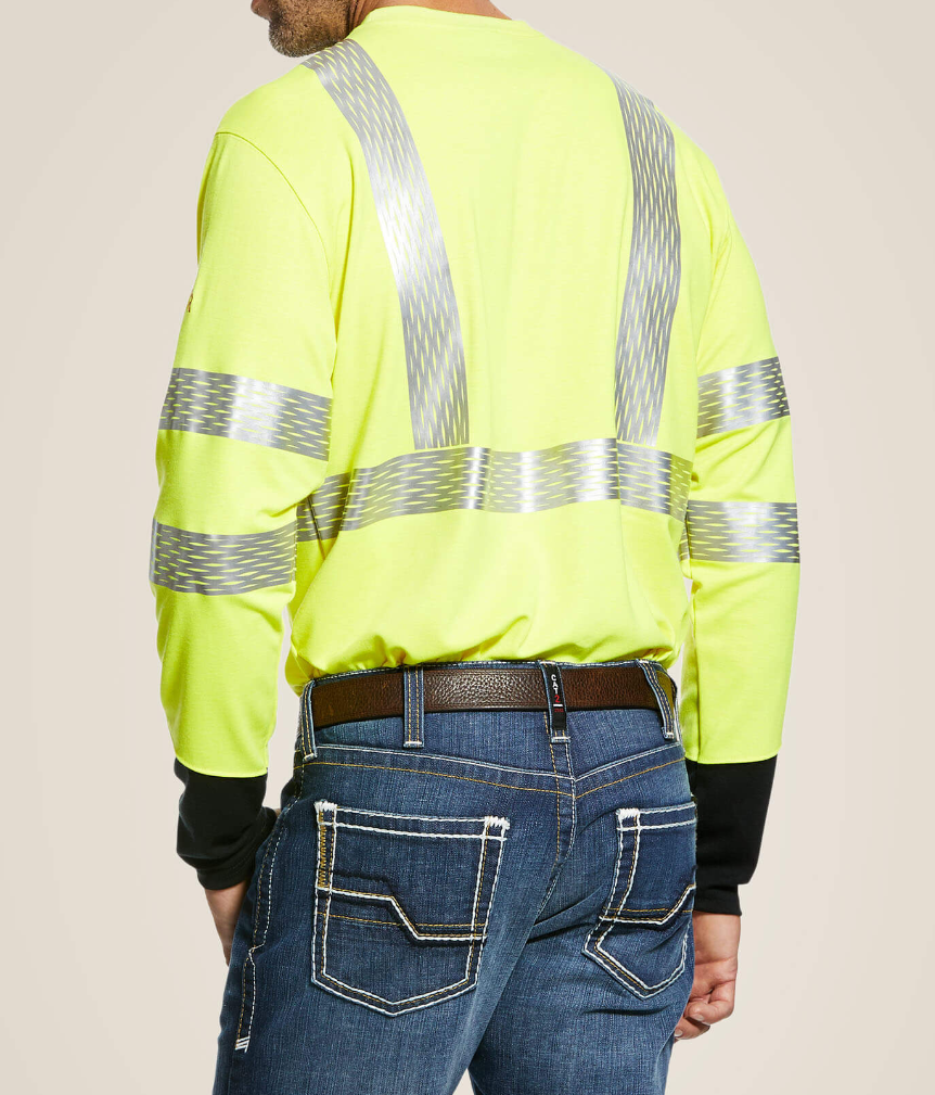 10025432-ARIAT HI-VIZ FR SHIRT