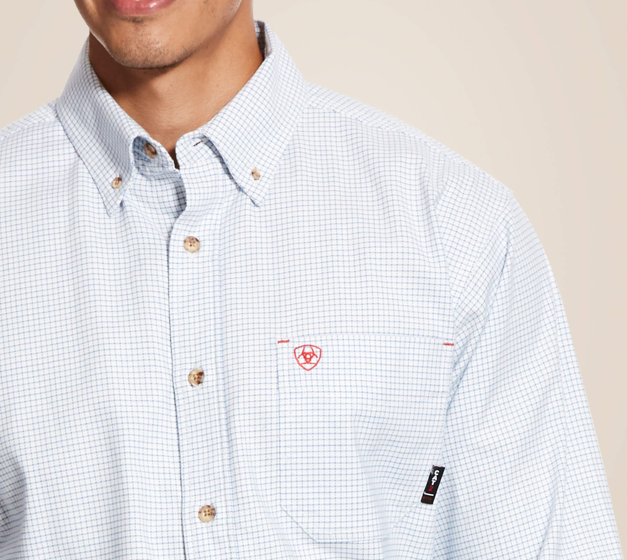 10027887-ARIAT TWILL DURASTRETCH FR SHIRT