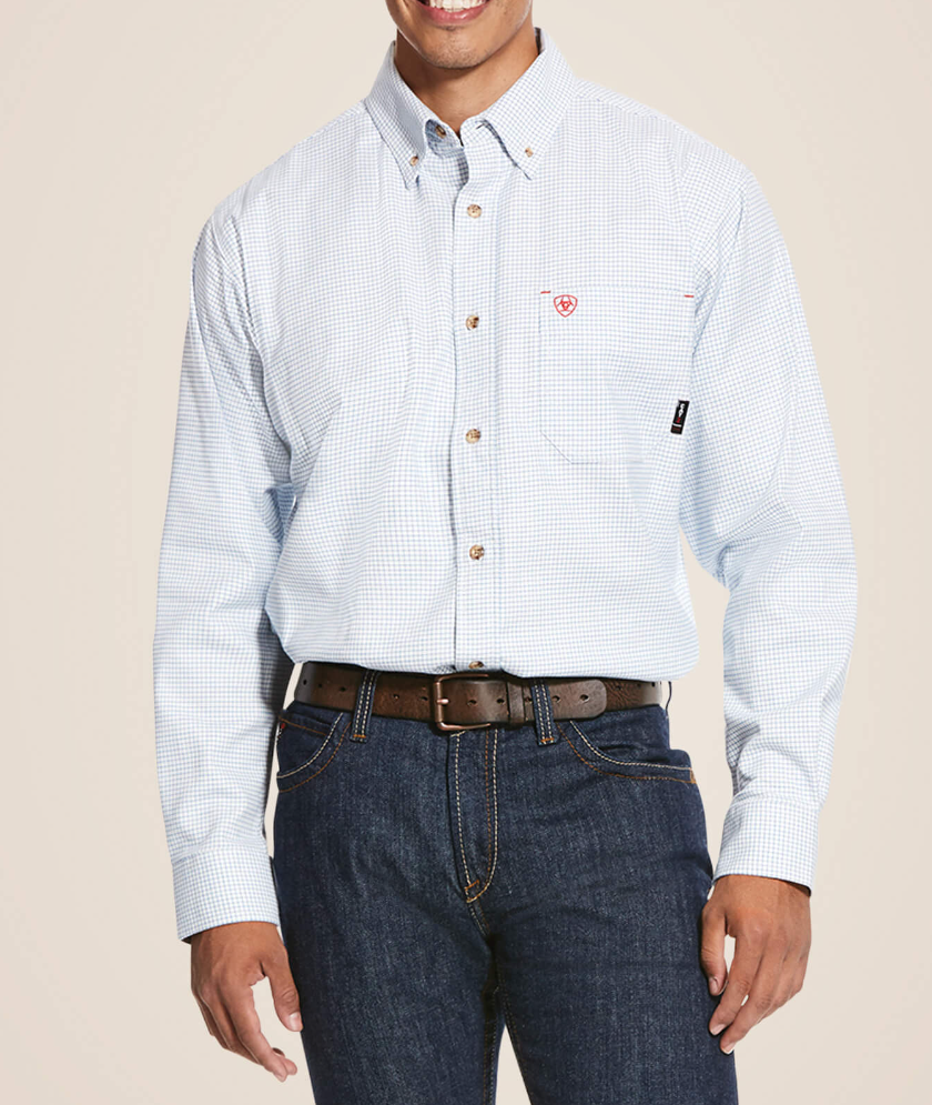 10027887-ARIAT TWILL DURASTRETCH FR SHIRT