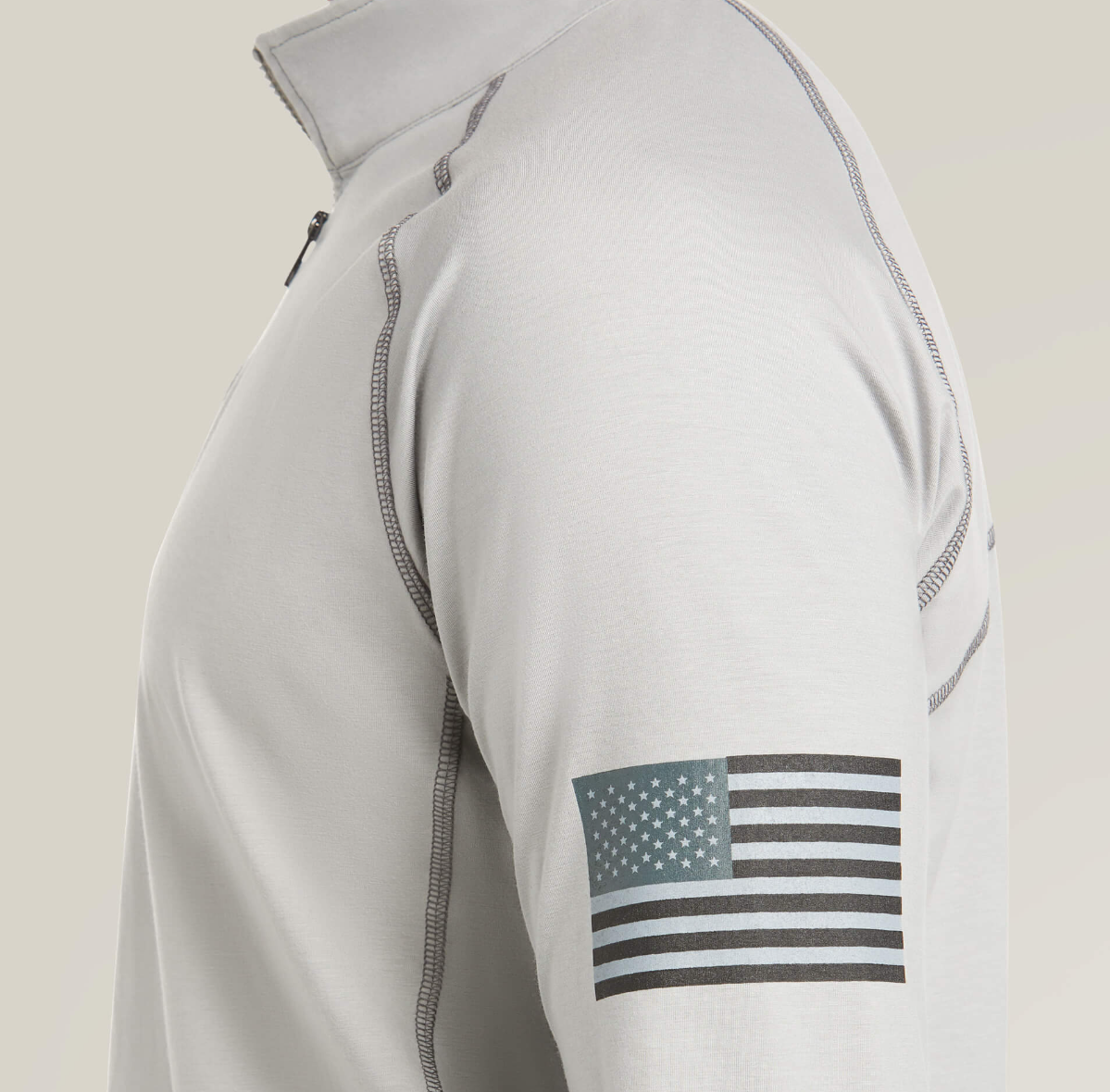 10035420-ARIAT COMBAT 1/4 ZIP FR SHIRT