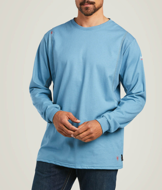 10039398-FR AC CREW WORK SHIRT