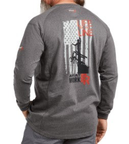 10039429- MNS FR AIR LIFE WORK LS SHIRT