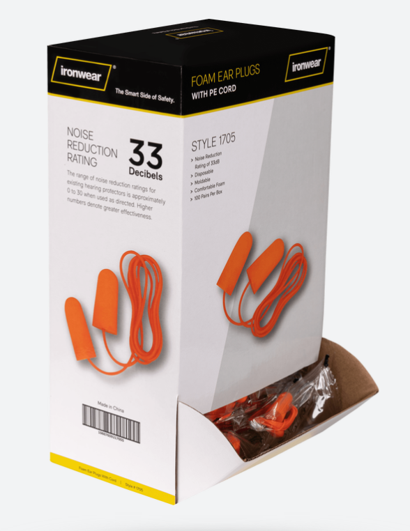 1705-FOAM EAR PLUGS BOX