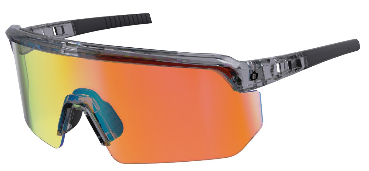 55013-ERGODYNE ORANGE MIRROR SAFETY GLASSES