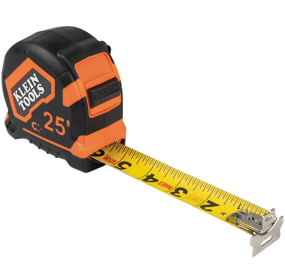 9225-25' DOUBLE HOOK MAGNETIC TAPE MEASURE