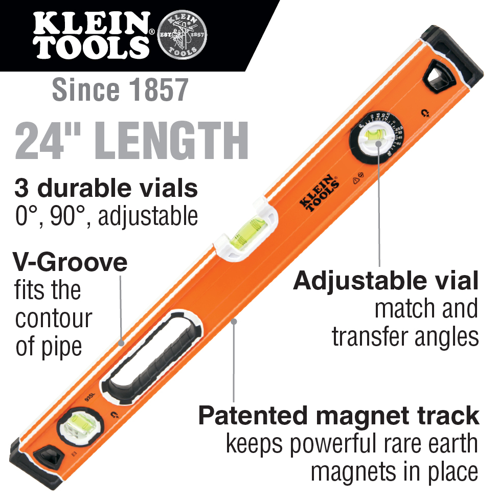 935L-24" BUBBLE LEVEL