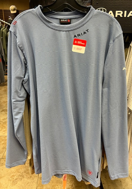 10077007-FR BASELAYER T-SHIRT-MEDIUM BLUE