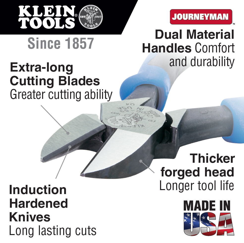 J2000-59-9" DIAGONAL CUTTING PLIERS