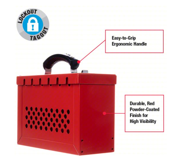 METAL GROUP LOCKOUT/TAGOUT BOX