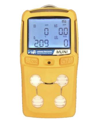 mPower MUNI MP425 Pre-Configured Four-Gas Detector