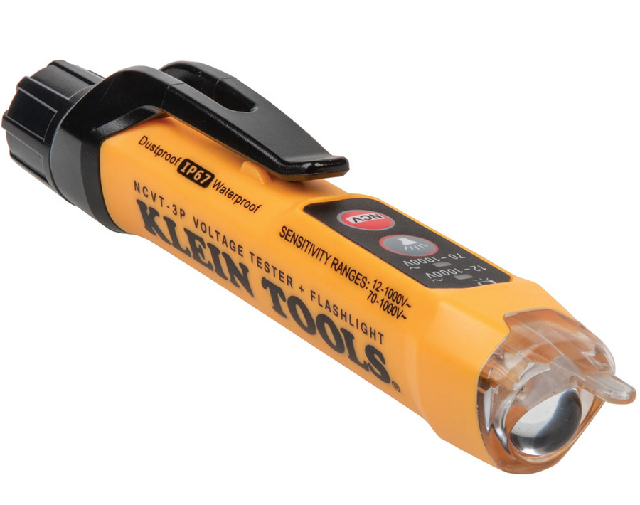 NCVT3P-NON-CONTACT VOLTAGE TESTER & FLASHLIGHT