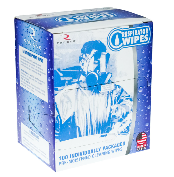 RADIANS RESPIRATOR WIPES LCD100