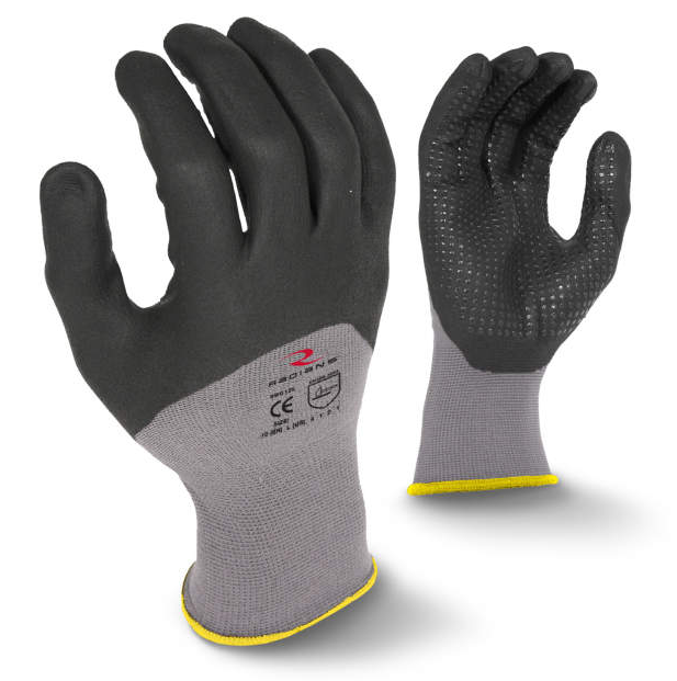 RWG12-FOAM DIPPED NITRILE GLOVES