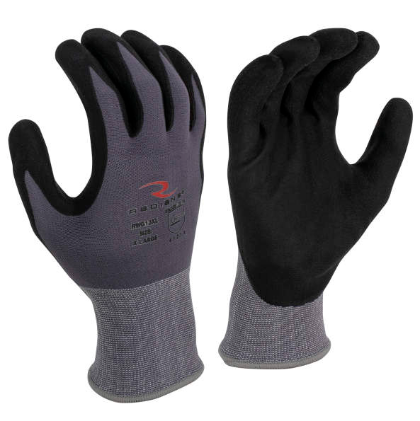 RWG13-FOAM DIPPED NITRILE GLOVE