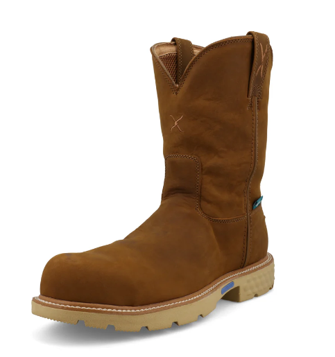 MXCNW05-10" Work Boot Distressed Saddle