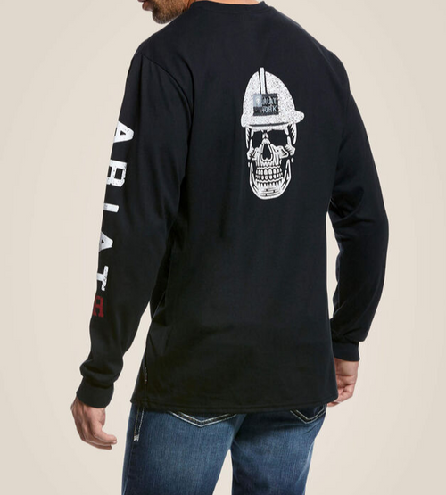 10026434-FR ROUGHNECK SKULL LOGO SHIRT