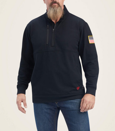 10041480-FR AMERICAN 1/2 ZIP DURA-FLEECE