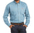 10035433-FR VENTED STEEL BLUE WORK SHIRT