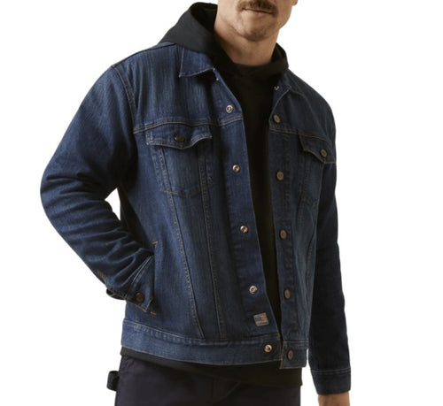 10041075-FR DENIM TRUCKER JACKET