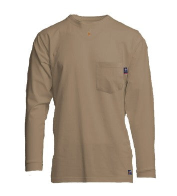 FRT-USHLSP6KH-KHAKI FR POCKET WORK SHIRT