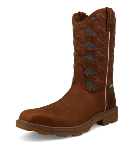 MULN002-11" UltraLite X Work Boot Cinnamon & Eco Dust
