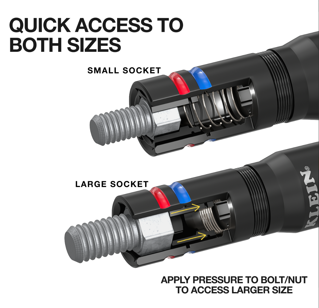 651QS 4-IN-1 SOCKET W/HEX SHAFT