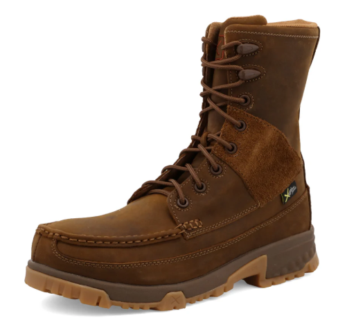 MXCCM01 8" WORKBOOT DISTRESSED SADDLE