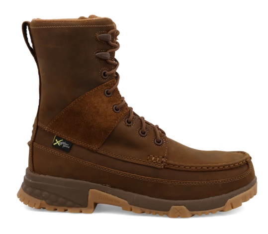 MXCCM01 8" WORKBOOT DISTRESSED SADDLE