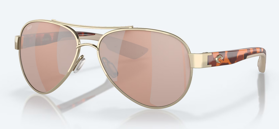 06S4006- LORETO 64 ROSE W/ COPPER SILVER MIRROR