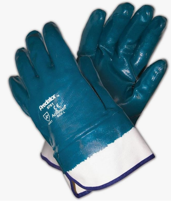 9761-PRDATOR ROUGH COATED-PAIR : X-LARGE