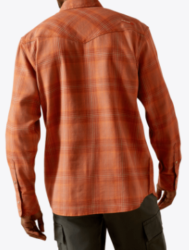 10062745 MNS FR Wayne Retro Fit Snap Work Shirt