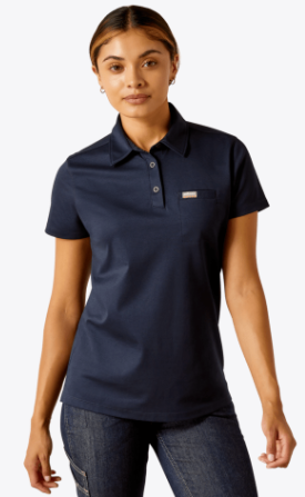 10048607 WMS Rebar Foreman Polo NAVY