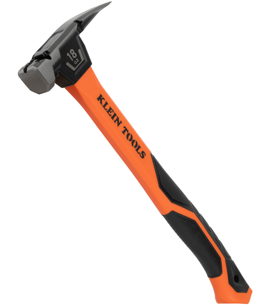 H80918 Smooth Face Fiberglass Hammer, 18-Ounce