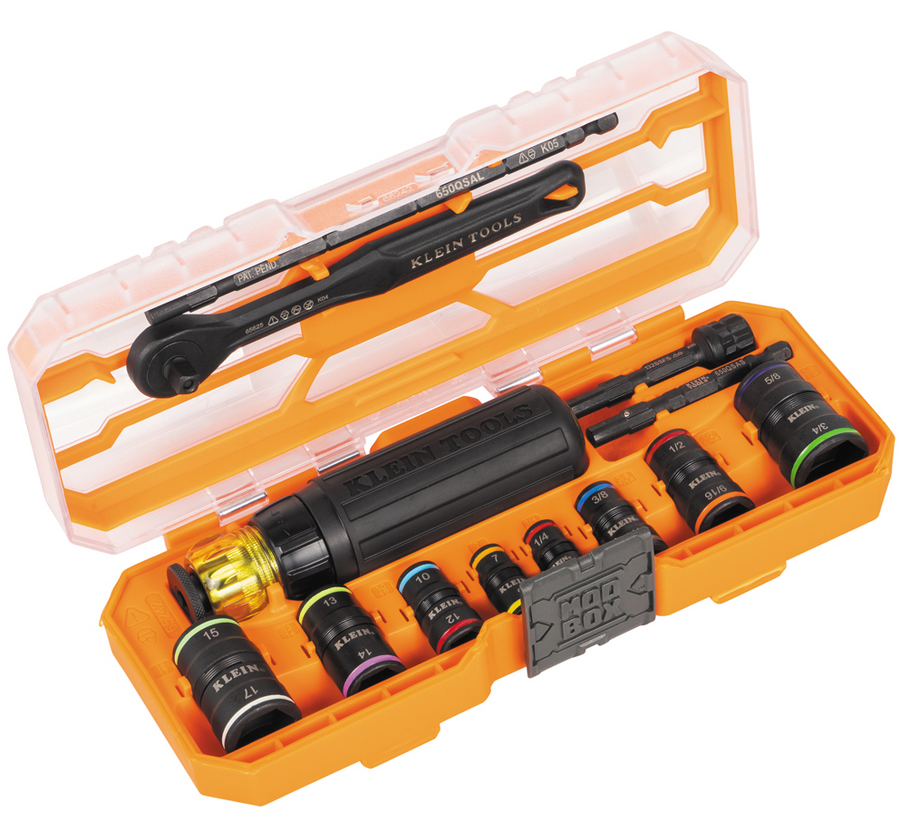 65242 Flip-16 KNECT™ Ratcheting Impact Flip Socket Screwdriver Set