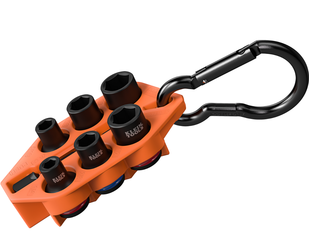 33808 Grab-And-Go Impact Socket Set, SAE, 7-Piece