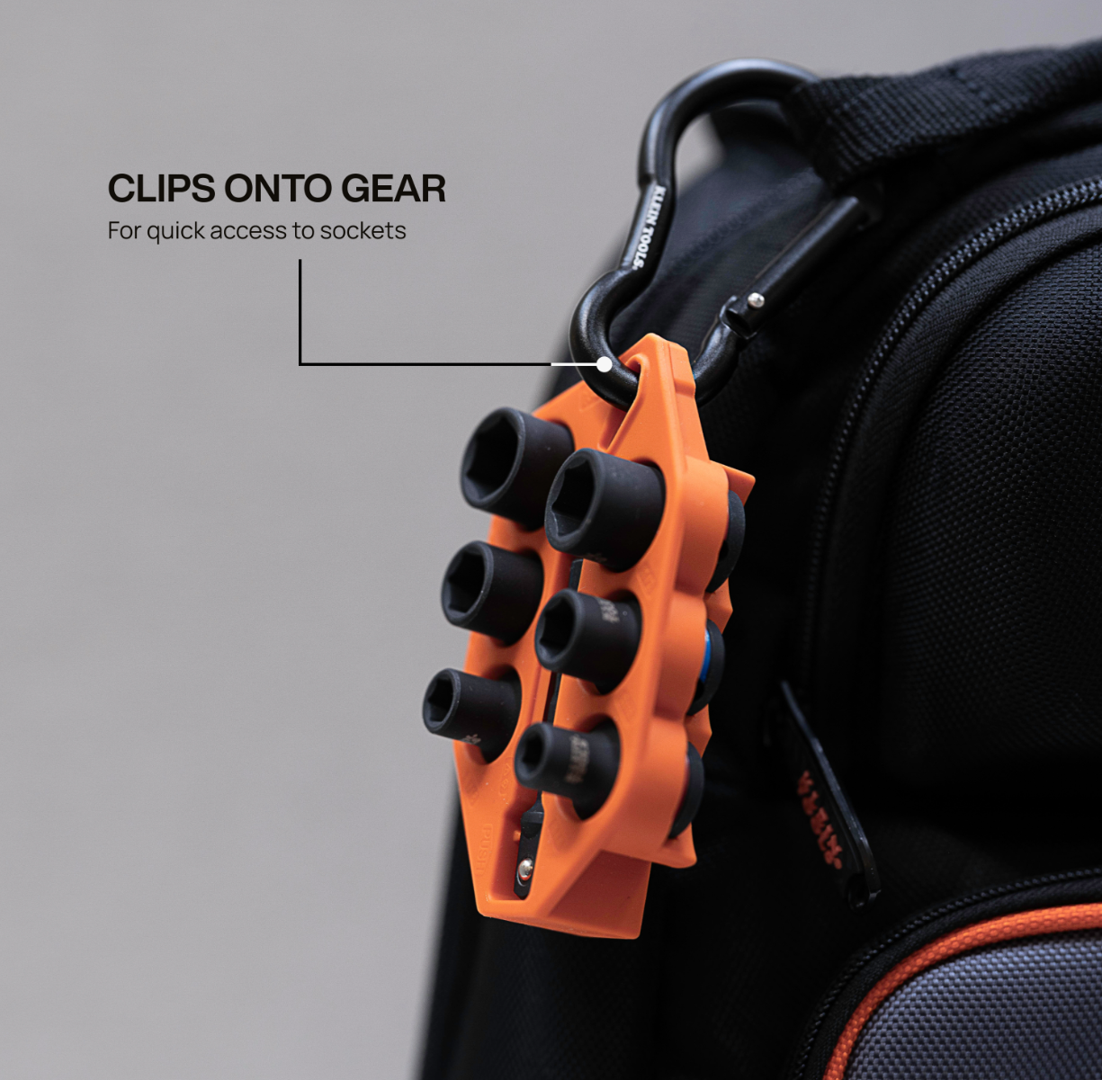 33808 Grab-And-Go Impact Socket Set, SAE, 7-Piece