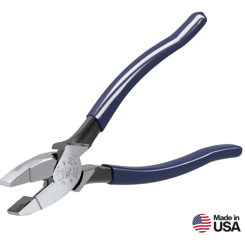D213-9NE Lineman's Pliers, New England Nose, 9-Inch
