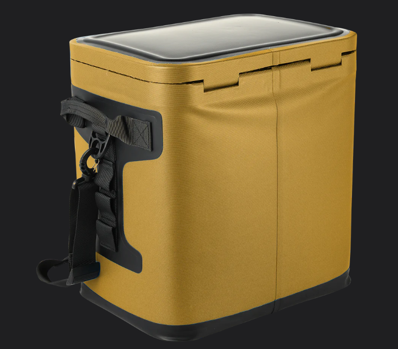 ICEHOLE H20- 20QT HYBRID II COOLER (COYOTE/ORANGE)