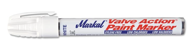 Paint Marker White Laco Markal 96820