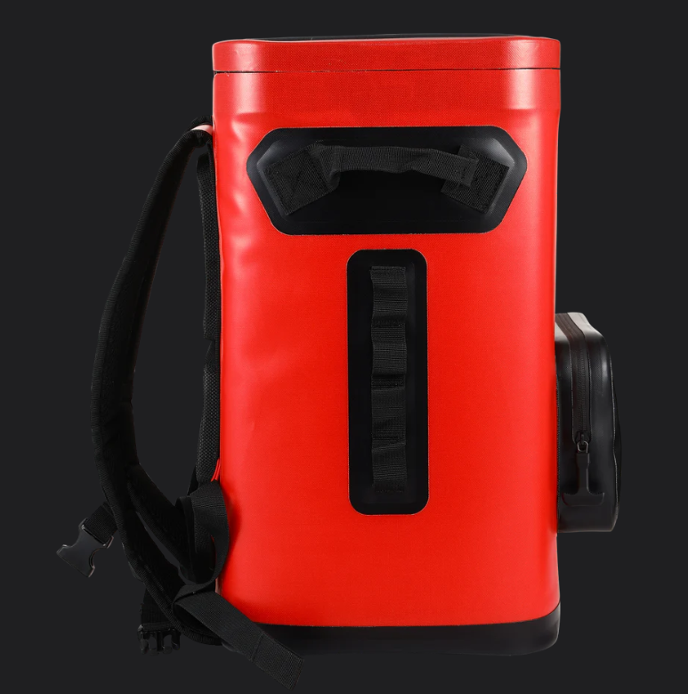 ICEHOLE H30 - 30 QT HYBRID II COOLER (RADIANT RED/BLACK)