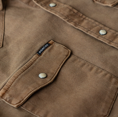 PONCHO - THE COTULLA DENIM