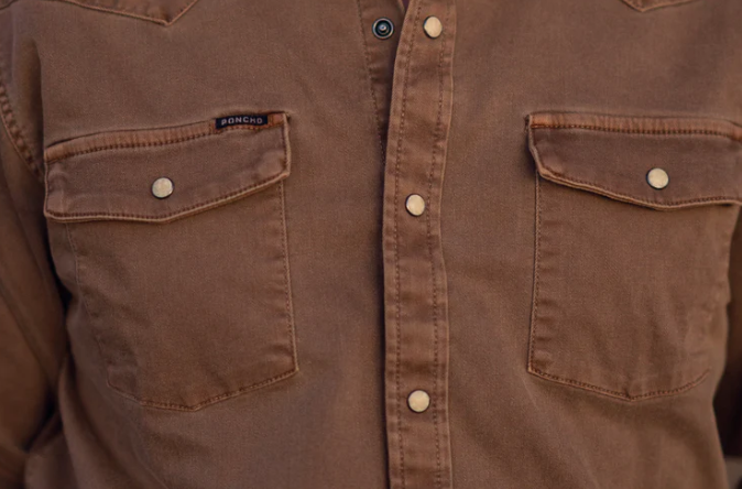 PONCHO - THE COTULLA DENIM