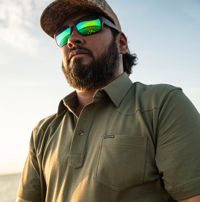 PONCHO - THE JALAPENO CREAM CHEESE FIELD POLO