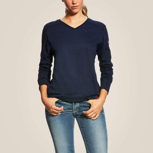 10022698 WMS FR AC LS TOP NAVY