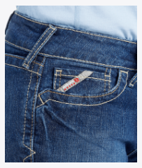 10016176 WOMENS FR DURASTRETCH BLUE QUARTZ BC JEAN